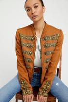 Twill Band Jacket By Free People